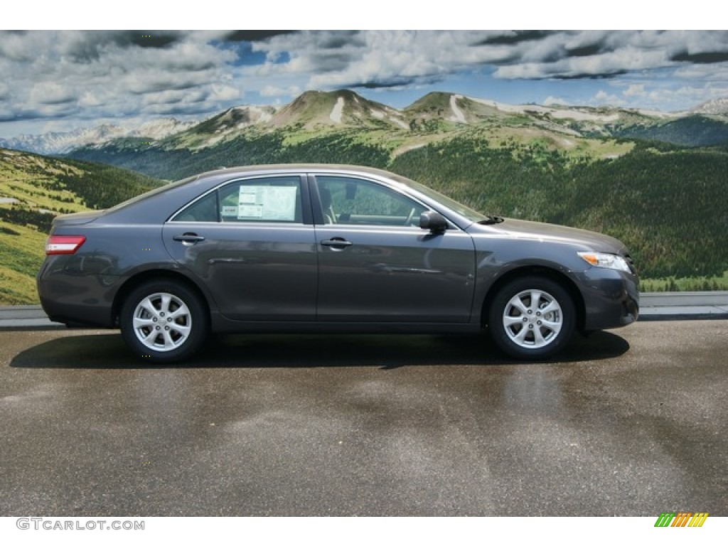 2011 Camry LE - Magnetic Gray Metallic / Bisque photo #2
