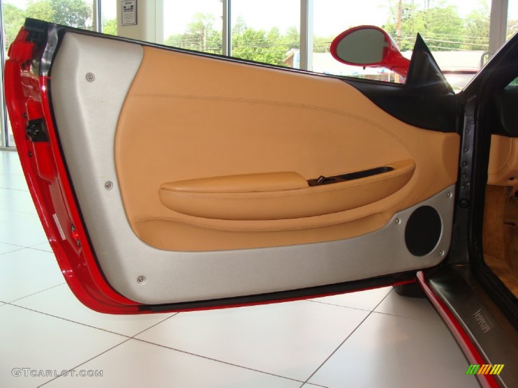 2001 Ferrari 360 Spider Beige Door Panel Photo #50287707