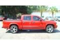 Flame Red - Dakota SLT Quad Cab Photo No. 2