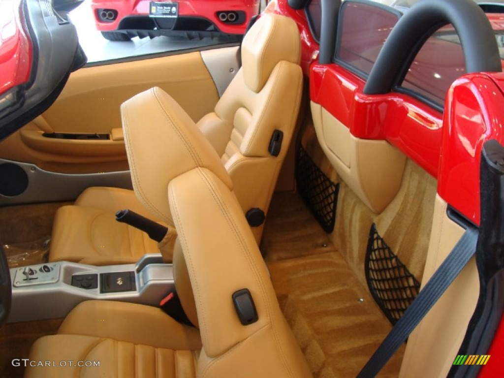Beige Interior 2001 Ferrari 360 Spider Photo #50287722