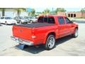 2002 Flame Red Dodge Dakota SLT Quad Cab  photo #3