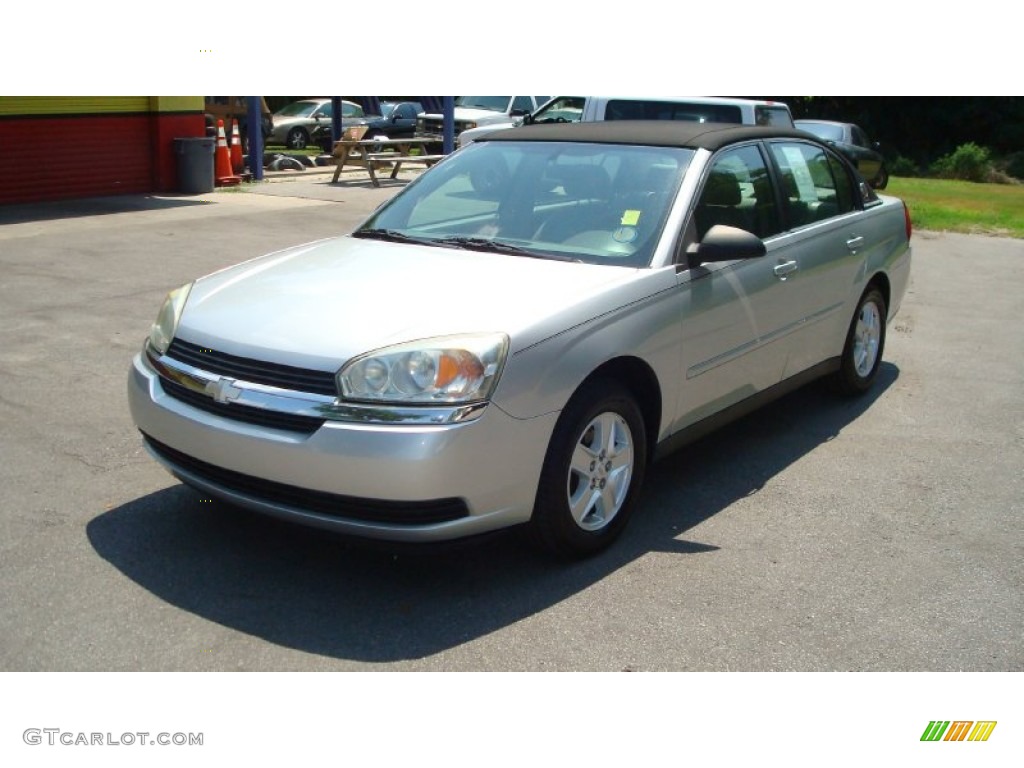 2004 Malibu LS V6 Sedan - Galaxy Silver Metallic / Neutral photo #7