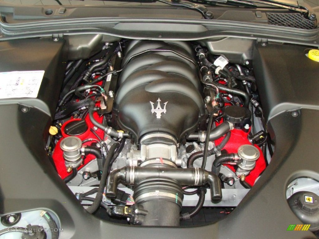 2011 Maserati GranTurismo S 4.7 Liter DOHC 32-Valve VVT V8 Engine Photo #50288118