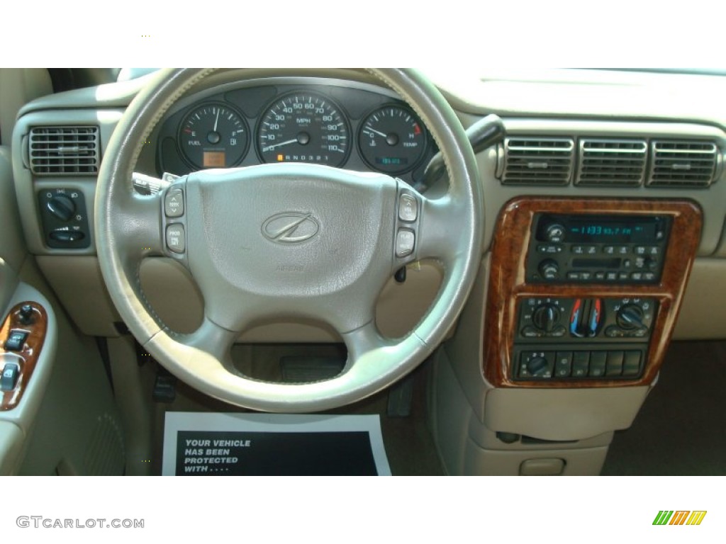 2004 Oldsmobile Silhouette GL Beige Dashboard Photo #50288256