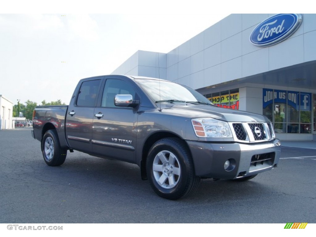 Smoke Gray Nissan Titan