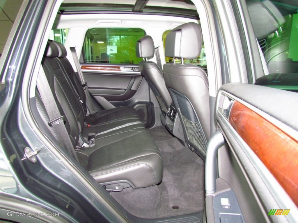 Black Anthracite Interior 2011 Volkswagen Touareg TDI Sport 4XMotion Photo #50289513