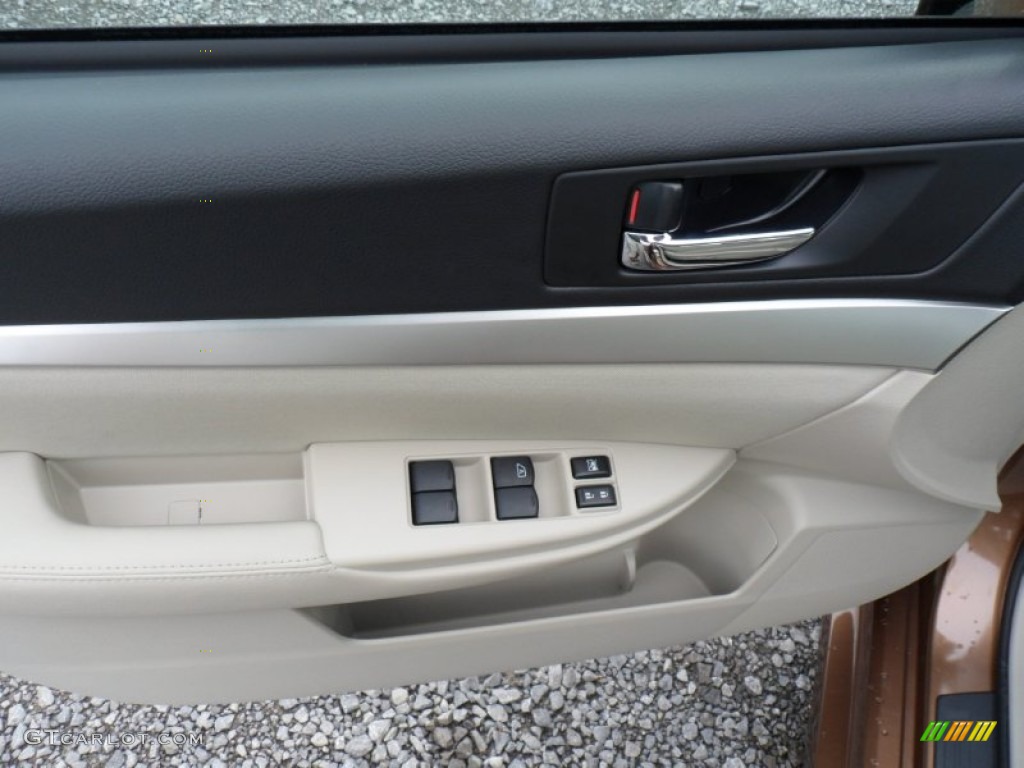 2011 Subaru Legacy 2.5i Premium Warm Ivory Door Panel Photo #50290320
