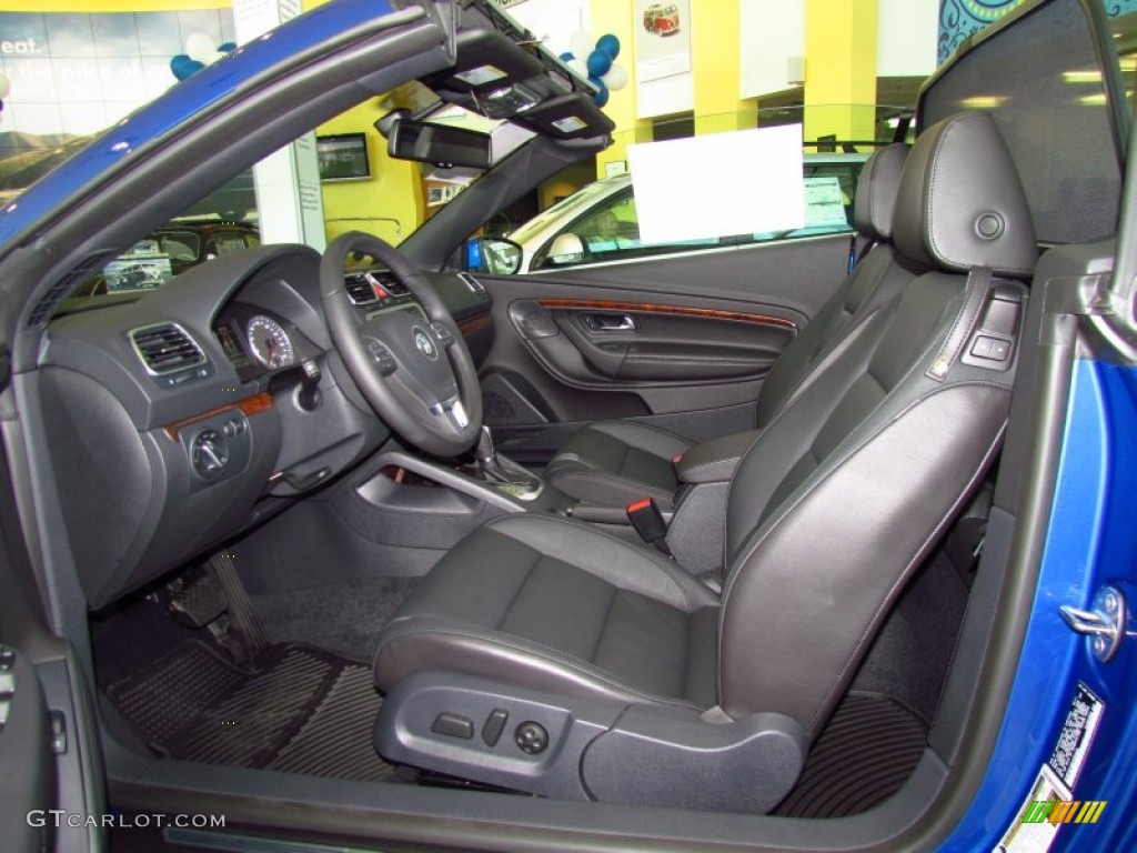 Titan Black Interior 2012 Volkswagen Eos Lux Photo #50290473