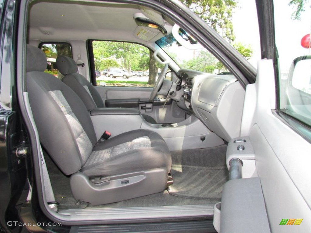 Graphite Grey Interior 2003 Ford Explorer Sport XLT Photo #50290749