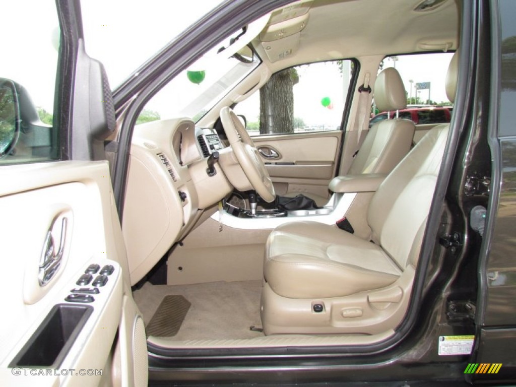 Pebble/Light Parchment Interior 2006 Mercury Mariner Luxury Photo #50291337