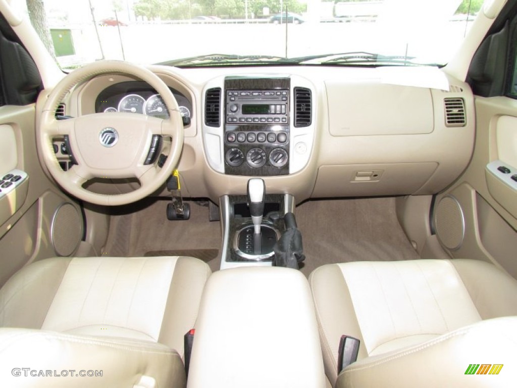 2006 Mercury Mariner Luxury Pebble/Light Parchment Dashboard Photo #50291412