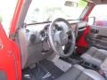 2010 Flame Red Jeep Wrangler Rubicon 4x4  photo #6