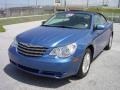 2008 Marathon Blue Pearl Chrysler Sebring Touring Convertible  photo #2