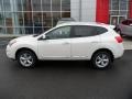 2011 Pearl White Nissan Rogue SV AWD  photo #2