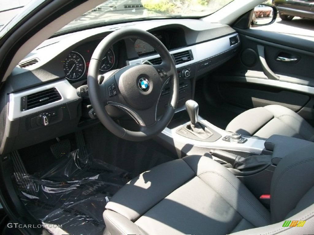 2011 3 Series 335i xDrive Coupe - Jet Black / Black photo #10