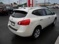 2011 Pearl White Nissan Rogue SV AWD  photo #9