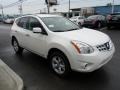 2011 Pearl White Nissan Rogue SV AWD  photo #10