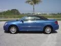 2008 Marathon Blue Pearl Chrysler Sebring Touring Convertible  photo #3