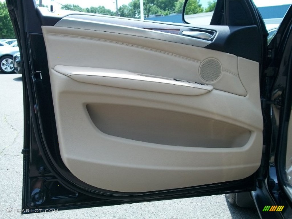 2007 BMW X5 4.8i Sand Beige Door Panel Photo #50292237