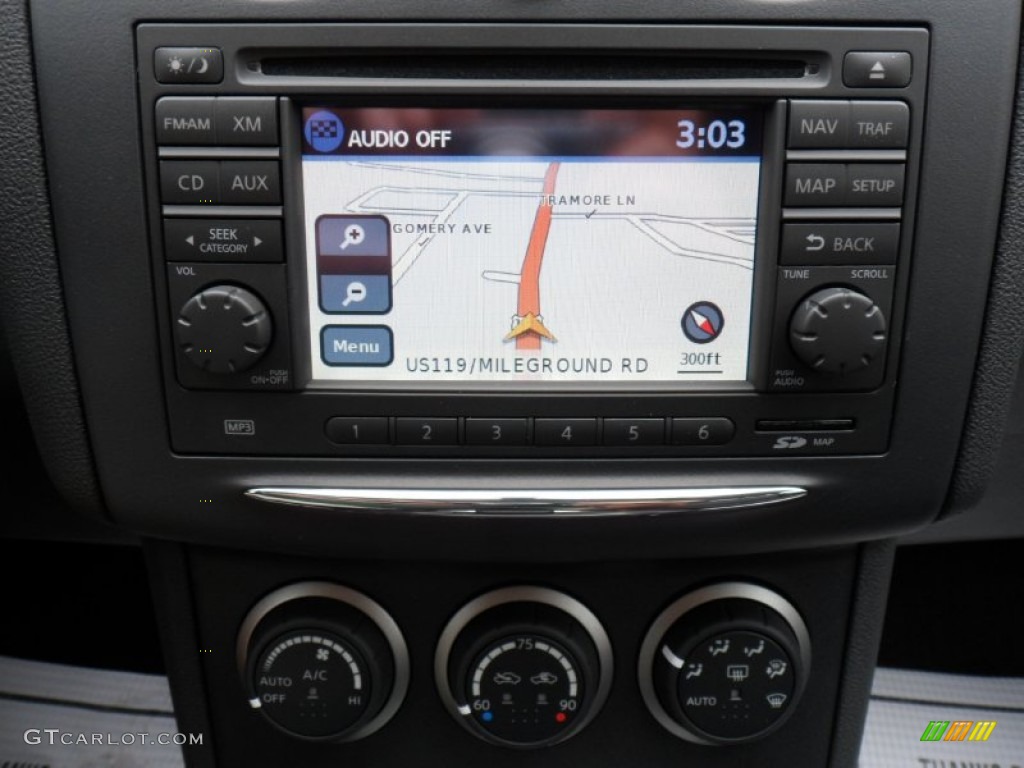 2011 Rogue SL AWD - Wicked Black / Black photo #5