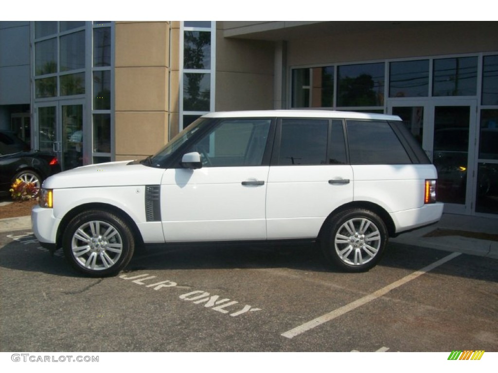 2011 Range Rover HSE - Alaska White / Sand/Jet Black photo #1