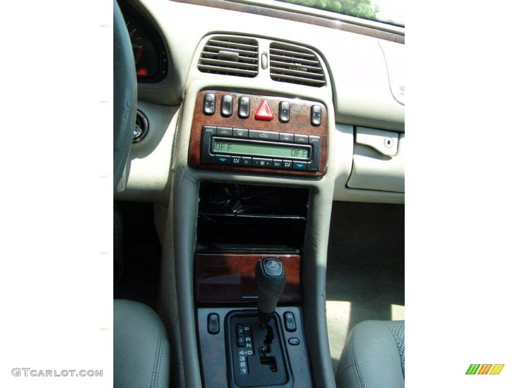 1998 CLK 320 Coupe - Mineral Green Metallic / Ash Grey photo #13