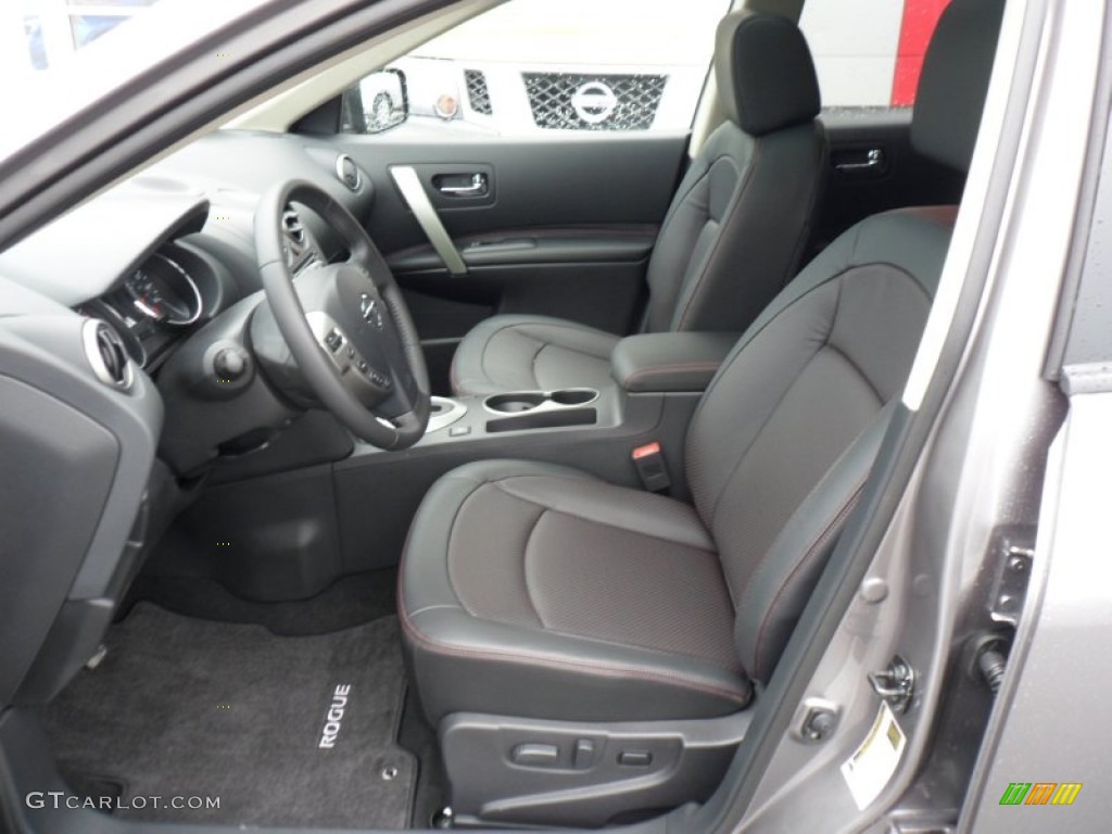 2011 Rogue SL AWD - Platinum Graphite / Black photo #3