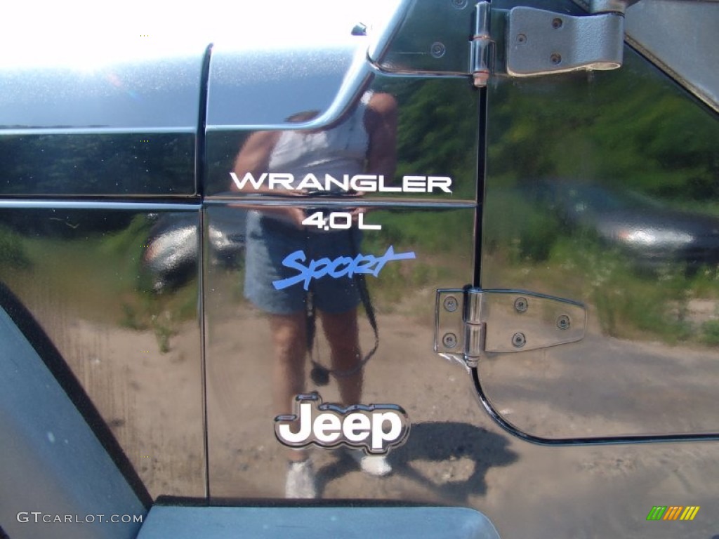 1997 Jeep Wrangler Sport 4x4 Marks and Logos Photo #50292621