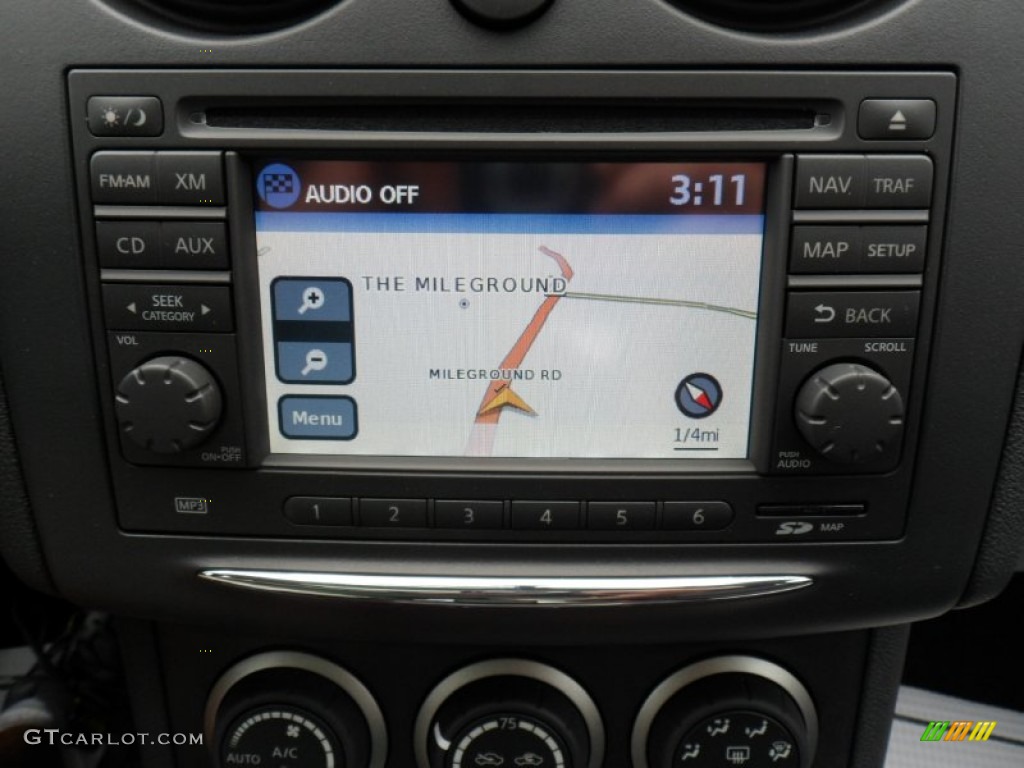 2011 Rogue SL AWD - Platinum Graphite / Black photo #5