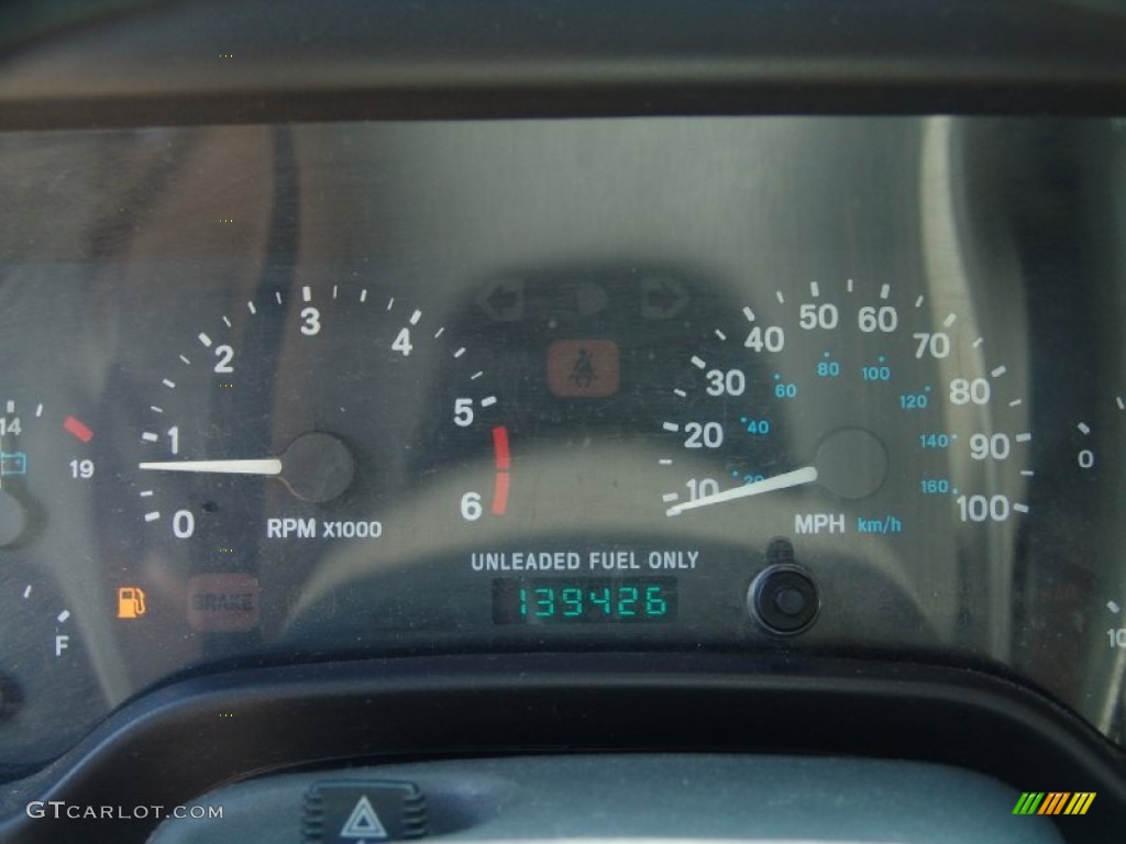 1997 Jeep Wrangler Sport 4x4 Gauges Photo #50292696