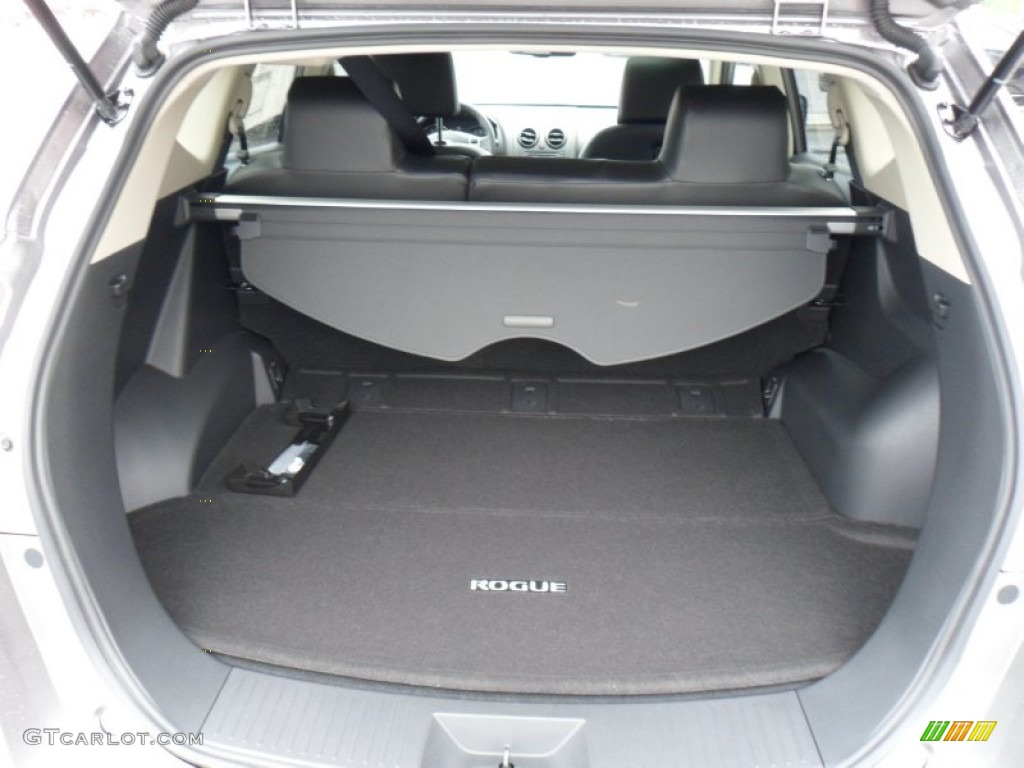 2011 Rogue SL AWD - Platinum Graphite / Black photo #15