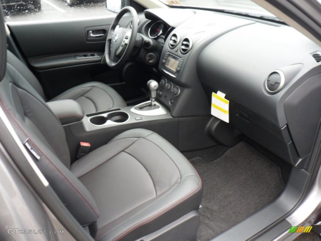 2011 Rogue SL AWD - Platinum Graphite / Black photo #17