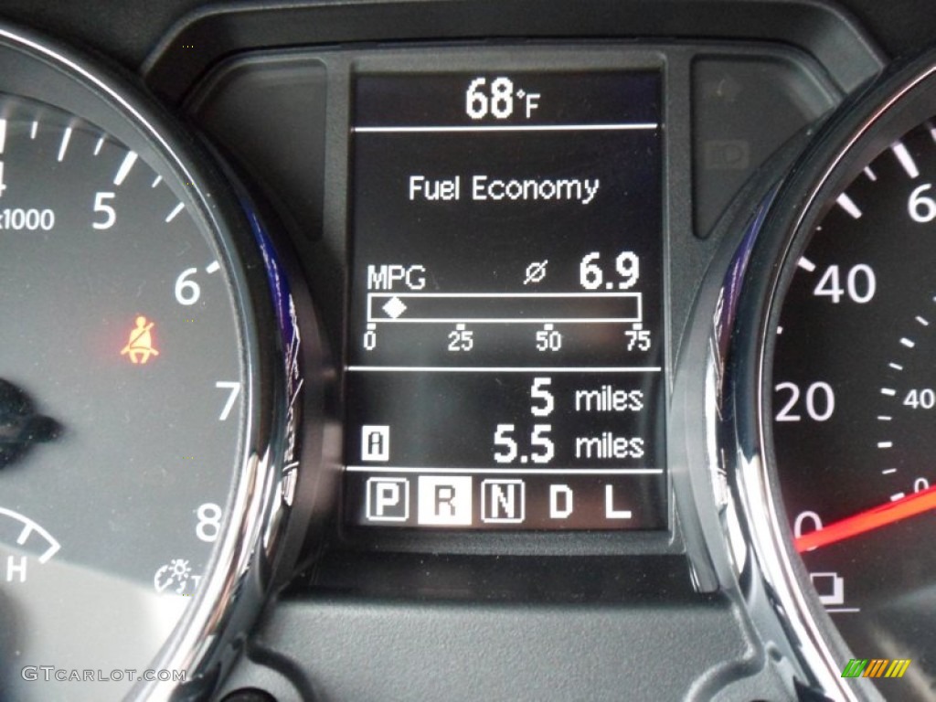 2011 Rogue SL AWD - Platinum Graphite / Black photo #19