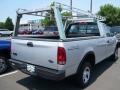 2002 Silver Metallic Ford F150 XL Regular Cab 4x4  photo #4