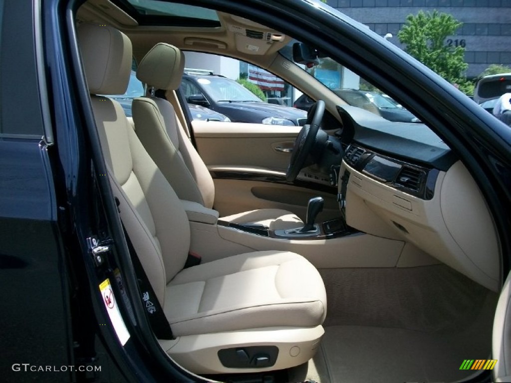 2008 3 Series 328xi Sedan - Monaco Blue Metallic / Beige photo #27