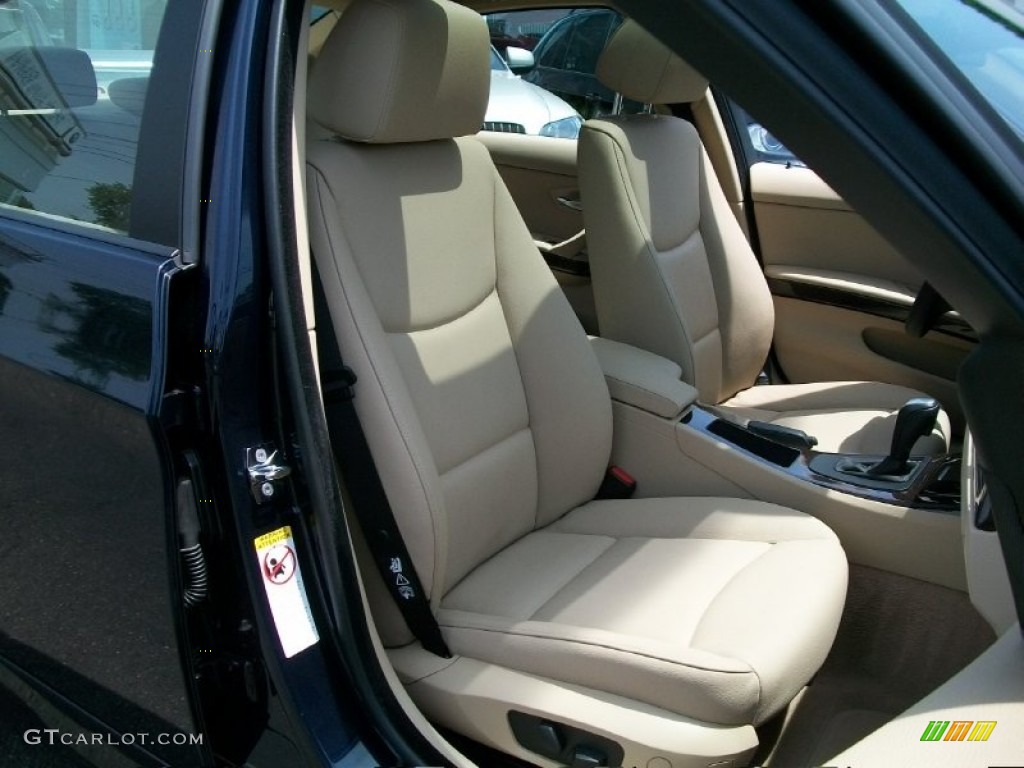 2008 3 Series 328xi Sedan - Monaco Blue Metallic / Beige photo #28