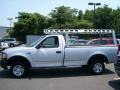 2002 Silver Metallic Ford F150 XL Regular Cab 4x4  photo #9