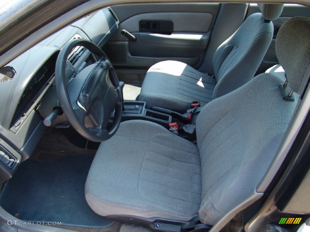 Gray Interior 1993 Saturn S Series SL1 Sedan Photo #50293419