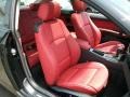 Coral Red/Black Dakota Leather Interior Photo for 2010 BMW 3 Series #50293512