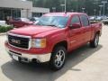 2010 Fire Red GMC Sierra 1500 SLT Crew Cab  photo #1