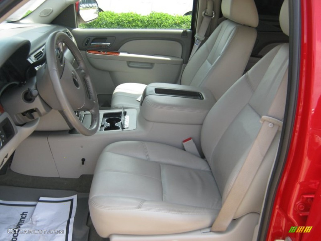 Very Dark Cashmere/Light Cashmere Interior 2010 GMC Sierra 1500 SLT Crew Cab Photo #50294340