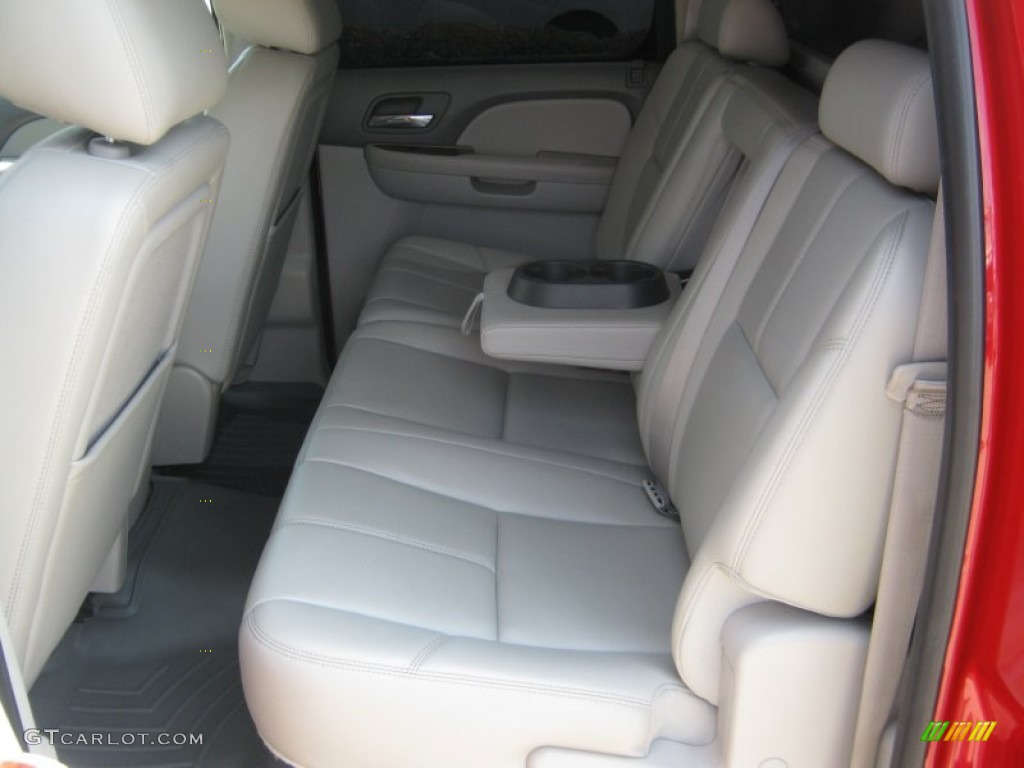 Very Dark Cashmere/Light Cashmere Interior 2010 GMC Sierra 1500 SLT Crew Cab Photo #50294367