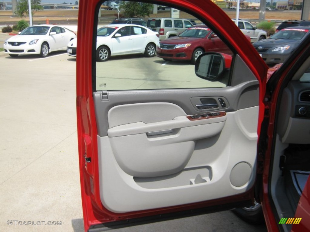 2010 Sierra 1500 SLT Crew Cab - Fire Red / Very Dark Cashmere/Light Cashmere photo #16