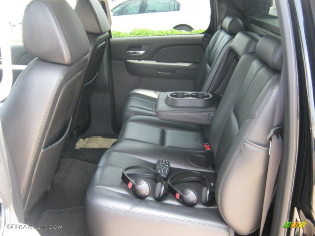 Ebony Interior 2008 Chevrolet Avalanche Z71 4x4 Photo #50294826