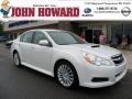 Satin White Pearl 2010 Subaru Legacy 2.5 GT Premium Sedan