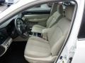  2010 Legacy 2.5 GT Premium Sedan Warm Ivory Interior