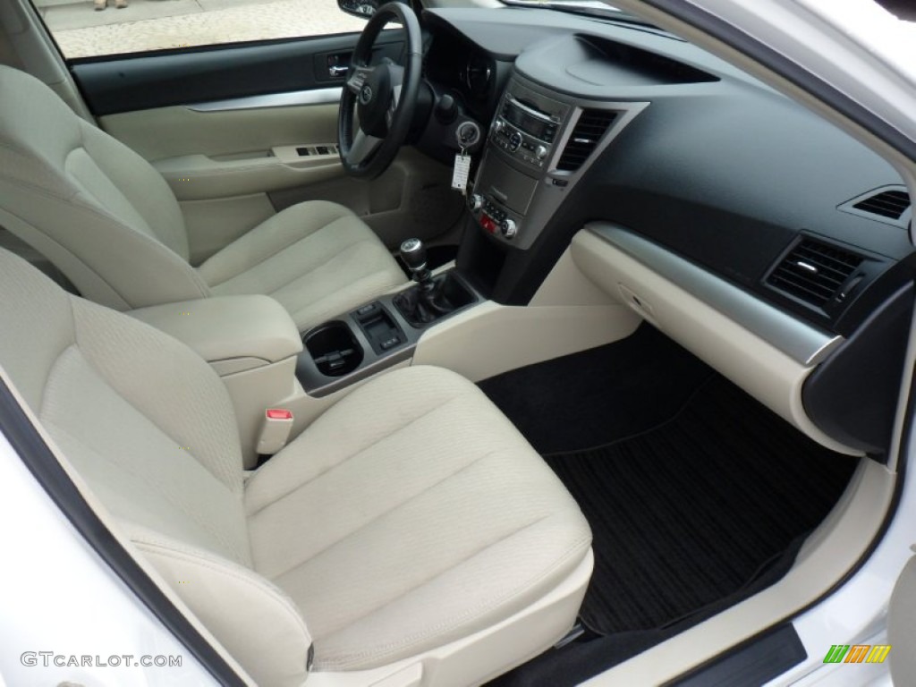 Warm Ivory Interior 2010 Subaru Legacy 2.5 GT Premium Sedan Photo #50295066