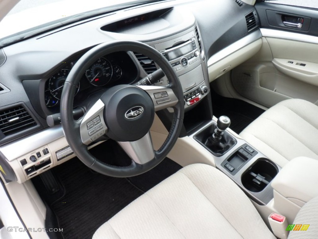 Warm Ivory Interior 2010 Subaru Legacy 2.5 GT Premium Sedan Photo #50295177