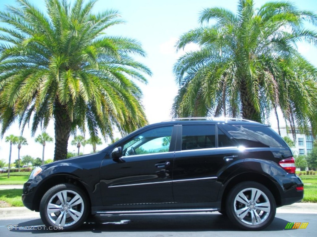 Black 2009 Mercedes-Benz ML 350 Exterior Photo #50295420