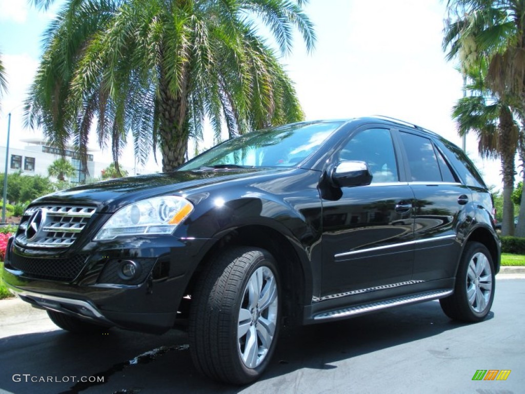 Black 2009 Mercedes-Benz ML 350 Exterior Photo #50295447